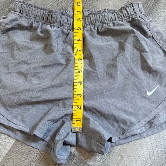 NIKE Dri Fit Running Shorts Lined Gray Small Athleisure Workout - Picture 9 of 12